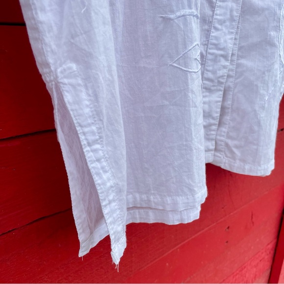 Forenza vintage cotton button down embroidered top - Picture 3 of 10